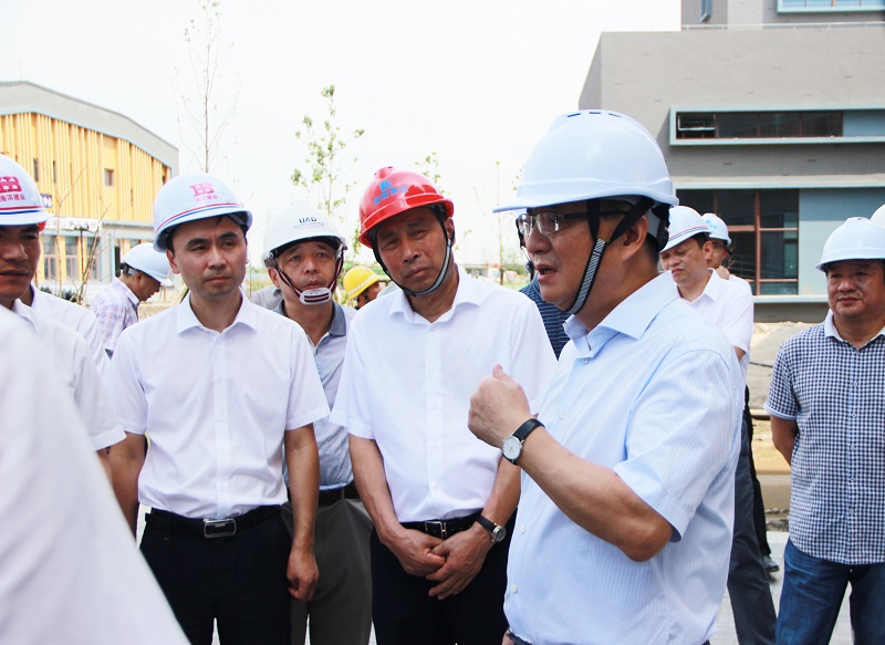 2020.7.29省建设厅长党组书记、厅长项永丹赴浙江建设职业技术学院虞校区开展 “三服务”活动.JPG
